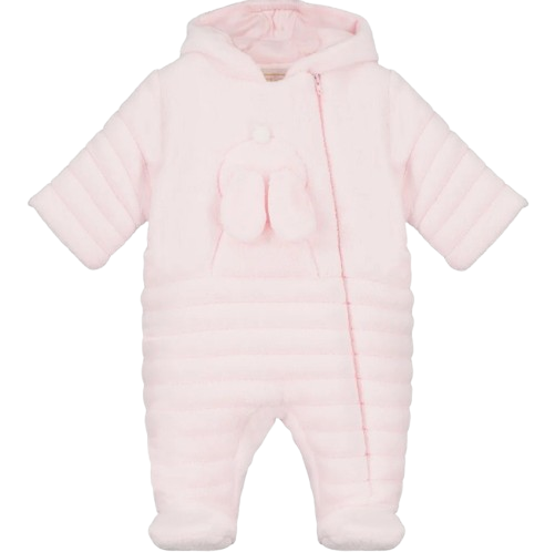 EMILE ET ROSE BABY GIRL FLEECE PRAMSUIT