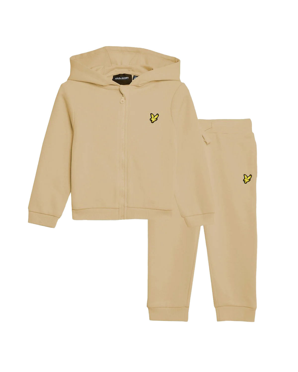 LYLE & SCOTT BABY BOY ESSENTIAL TRACKSUIT BEIGE