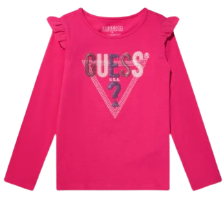 GUESS BABY GIRL TOP WITH FRILLS