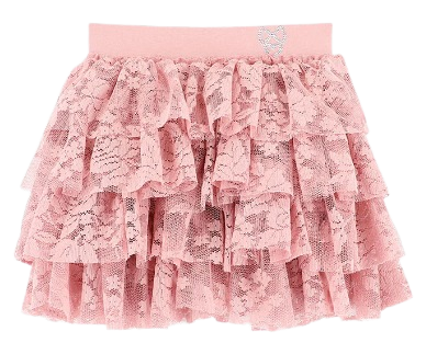 ANGEL FACE GIRL ABBI  LACE SKIRT PINK