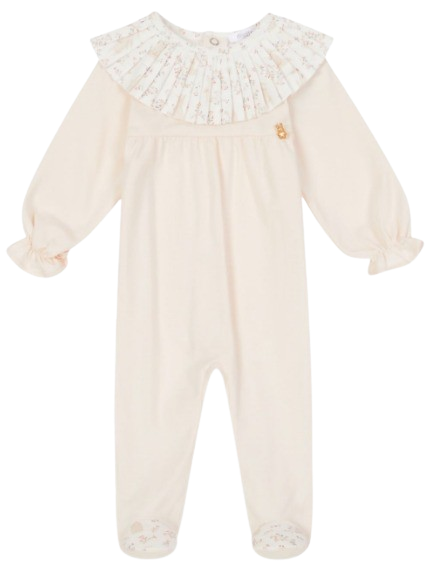 DEOLINDA BABY GIRL ROMPER WITH FRILL