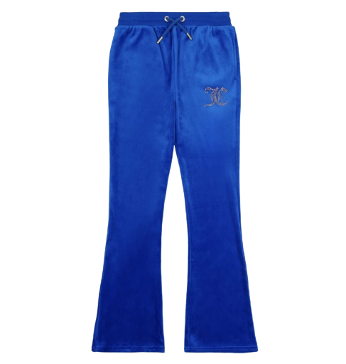 JUICY COUTURE GIRL DIAMANTE JOGGERS BLUE
