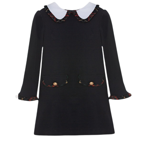 PATACHOU JERSEY DRESS WITH BUTTONS