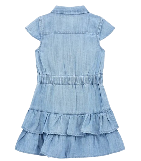 GUESS BABY GIRL DENIM DRESS WITH PANTS