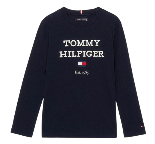 TOMMY HILFIGER BOY LONG SLEEVED COTTON TOP
