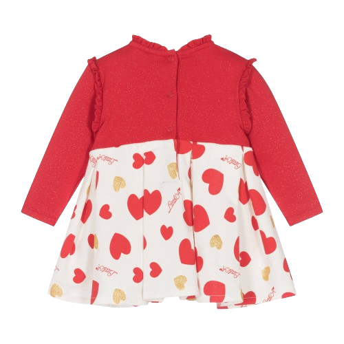 LITTLE ADEE BABY GIRL HARLOW PLEATED DRESS