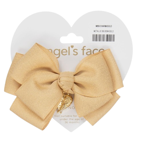 ANGEL FACE GIRL ANGEL HAIRCLIP GOLD