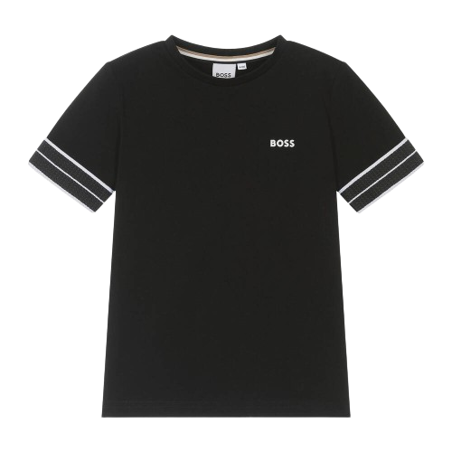 BOSS BOY SPORTY T-SHIRT BLACK