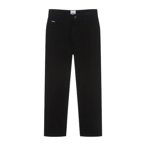 BOSS BOY SLIM FIT JEANS BLACK