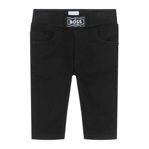 BOSS BABY BOY PULL ON JEANS BLACK