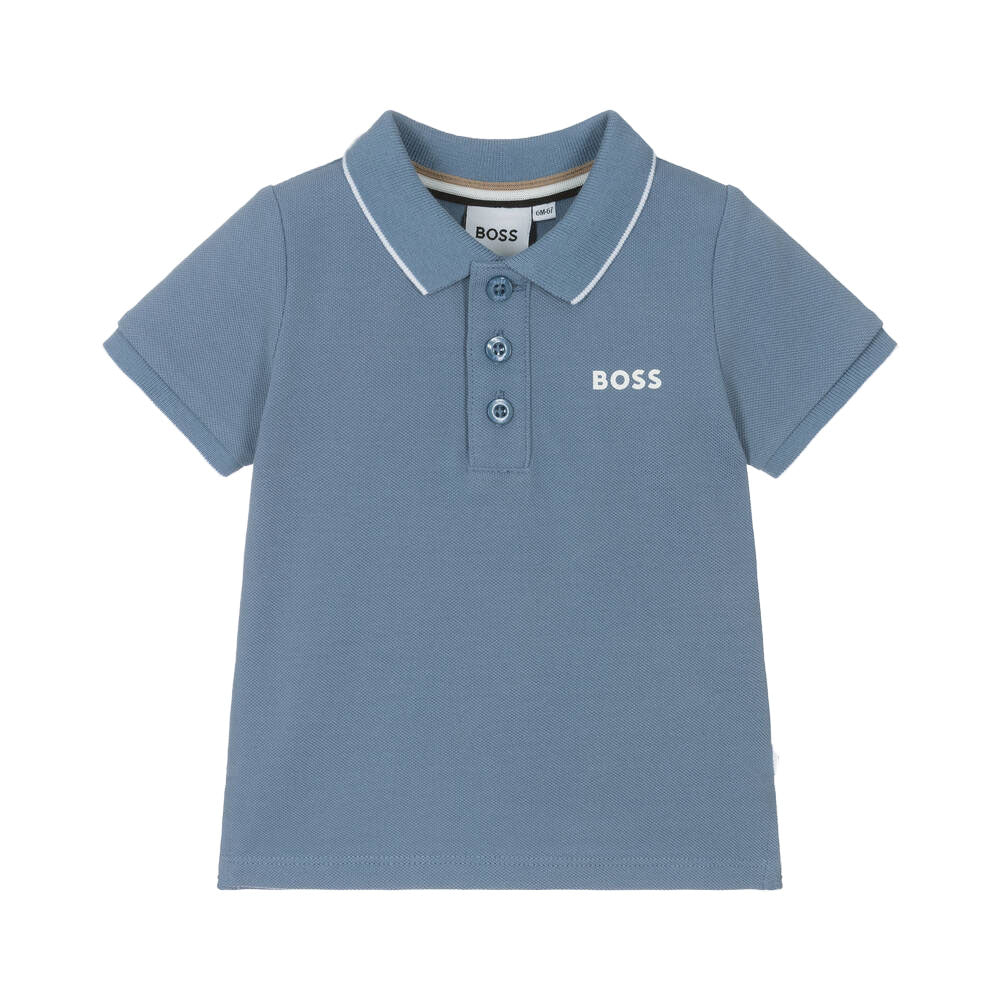 BOSS BABY BOY COTTON POLO