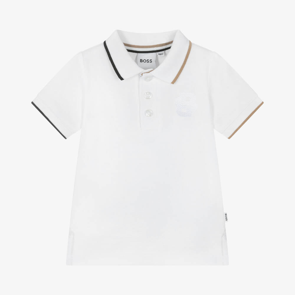 BOSS BABY BOY COTTON POLO