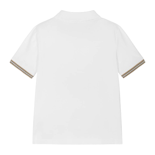 BOSS BOY FASHION POLO WHITE