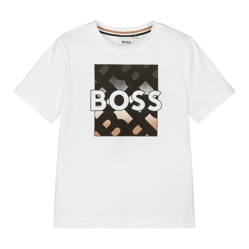 BOSS BOY COTTON LOGO TSHIRT