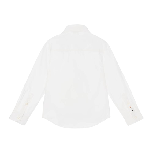 BOSS BOY  CLASSIC  COTTON SHIRT WHITE