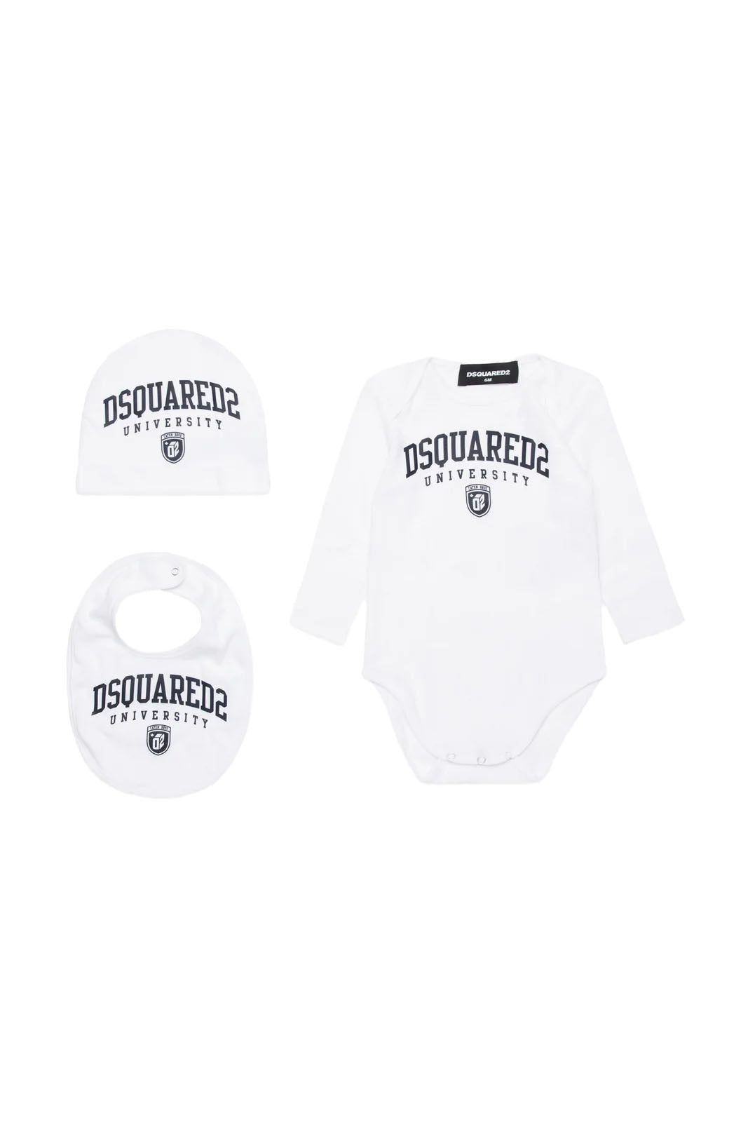 DSQUARED BABY  BOY  GIFT SET WHITE