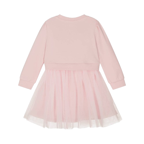 GUESS BABY GIRL JERSEY & TULLE DRESS