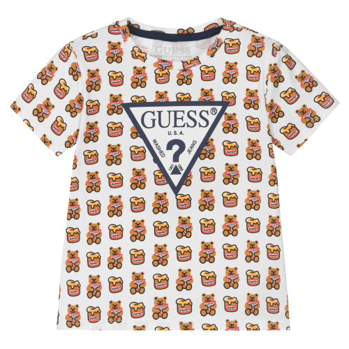 GUESS UNISEX BABY TEDDY T-SHIRT
