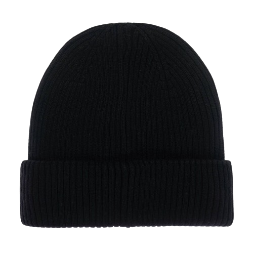 HUGO BOY PULL ON KNITTED HAT BLACK