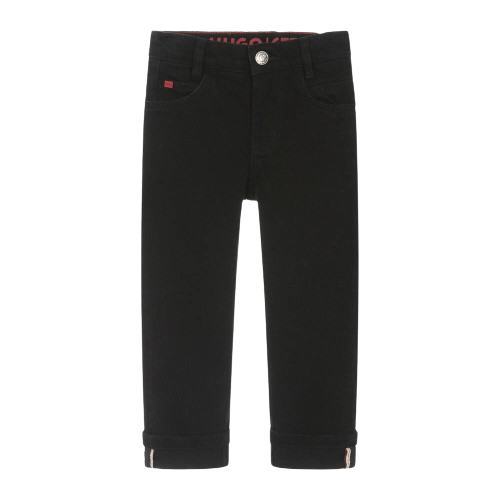 HUGO BOY DENIM SLIM FIT JEAN BLACK