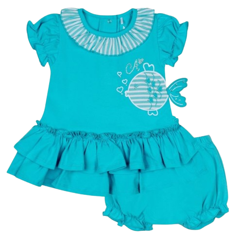 LITTLE A-DEE BABY GIRL KIM DRESS WITH PANTS