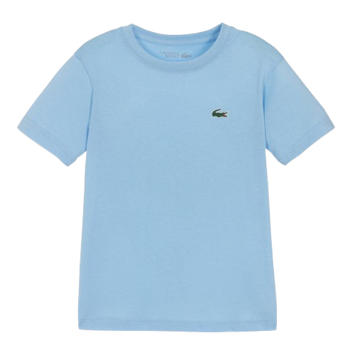 LACOSTE BOY CLASSIC T SHIRT BLUE