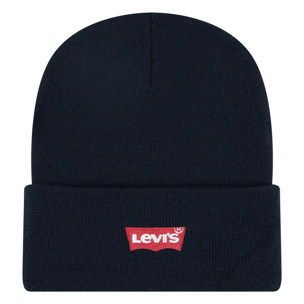 LEVI BOY BATWING LOGO BEANIE NAVY