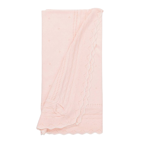 MAYORAL BABY GIRL KNITTED BLANKET PINK