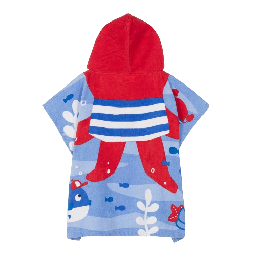 MAYORAL BABY BOY PONCHO HOODED TOWEL