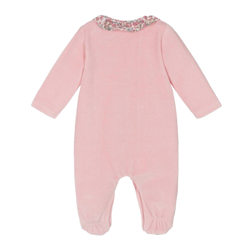 MAYORAL BABY GIRL VELOUR  SHEEP BABYGROW