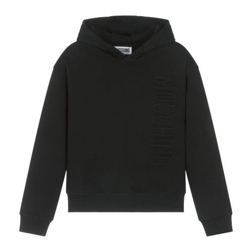 MOSCHINO BOY EMBOSSED HOODIE