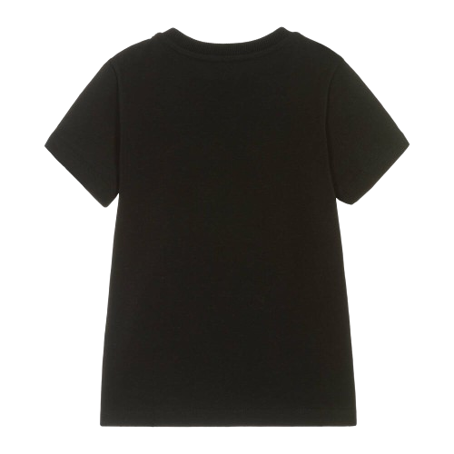 MOSCHINO UNISEX CLASSIC LOGO  TSHIRT BLACK