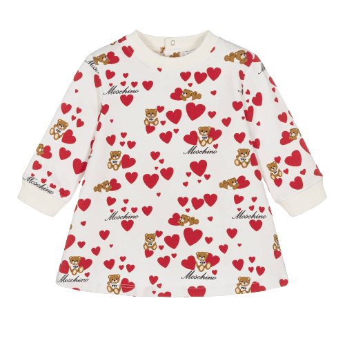 Moschino baby 2024 red dress