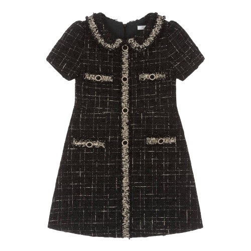 PATACHOU GIRL TWEED DRESS