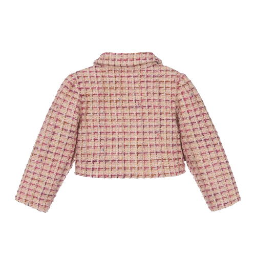 PATACHOU GIRL TWEED JACKET PINK