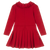 PATACHOU GIRL JERSEY DRESS RED