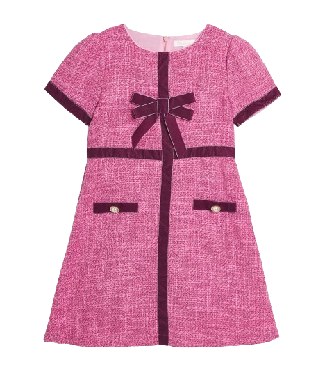 PATACHOU GIRL TWEED DRESS