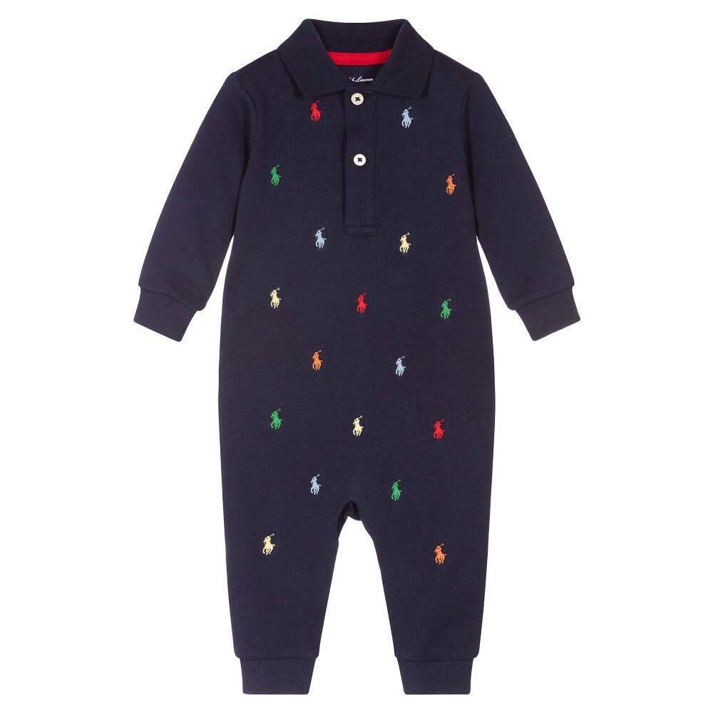 RALPH LAUREN BABY BOY PONY BABYGROW