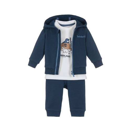 TIMBERLAND BABY BOY TRACKSUIT WITH T SHIRT SET