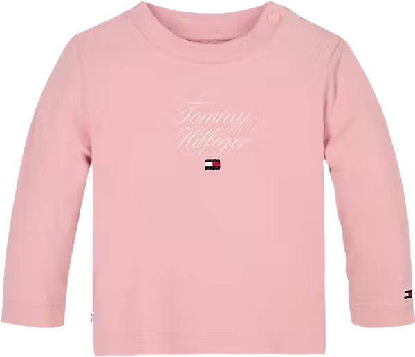 TOMMY HILFIGER BABY GIRL SIGNATURE LONG SLEEVED TOP