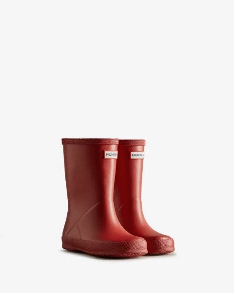 HUNTER UNISEX KIDS FIRST WELLINGTON RED