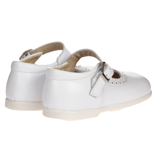 EARLY DAYS BABY GIRL FIRST WALKER ALICE SHOES WHITE