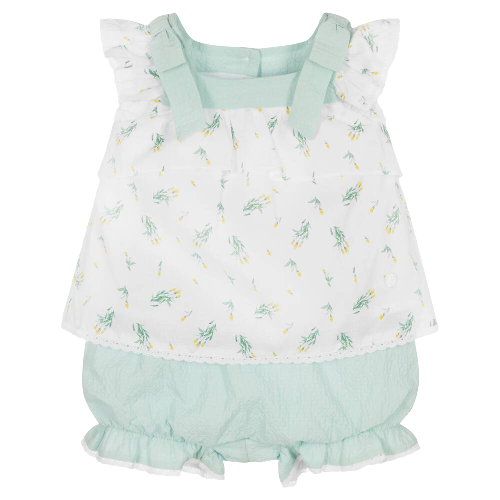 PATACHOU BABY GIRL SUNDRESS WITH BLOOMERS