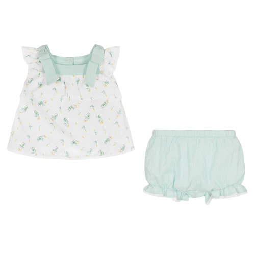 PATACHOU BABY GIRL SUNDRESS WITH BLOOMERS