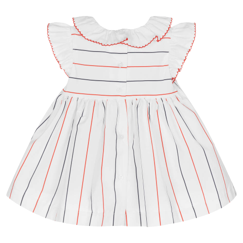 PATACHOU BABY GIRL STRIPE NAUTICAL  DRESS